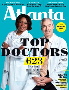 One of Atlanta’s Top Doctors by Atlanta Magazine 2017