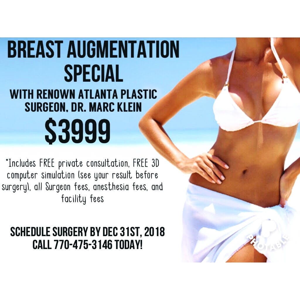Patient Specials, Northside Plastic Surgery